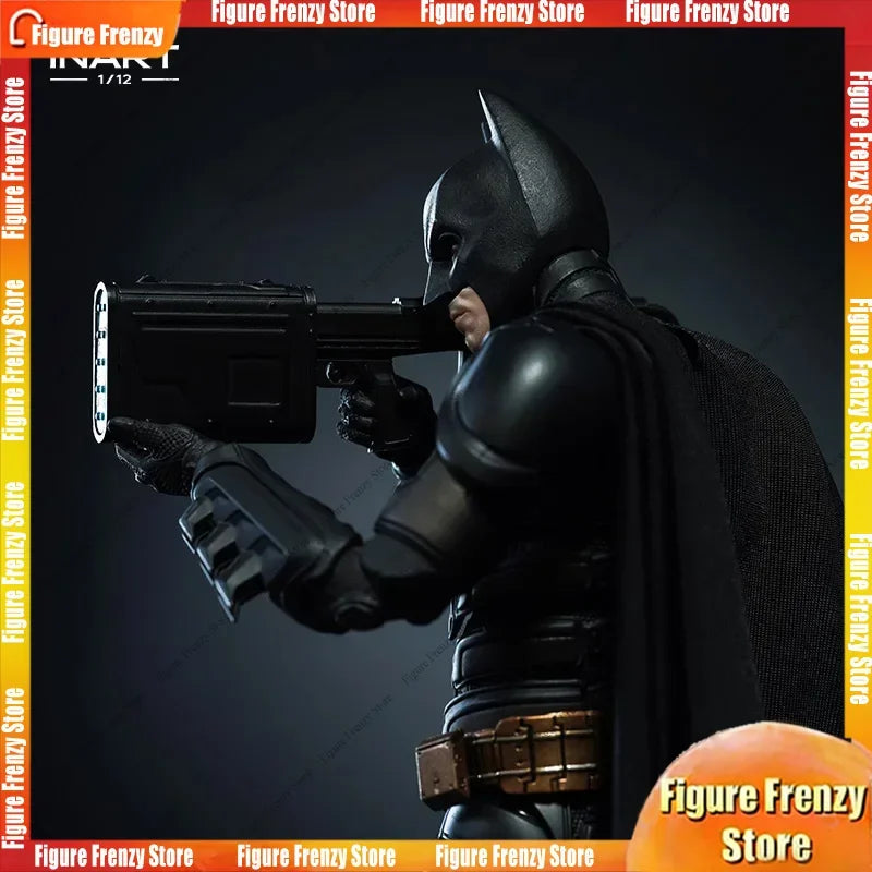 Spot Sale【In Stock】INART Studio Batman The Dark Knight Trilogy 1/12 Bat Man Figure Mol Collection Toy Giftin Stock