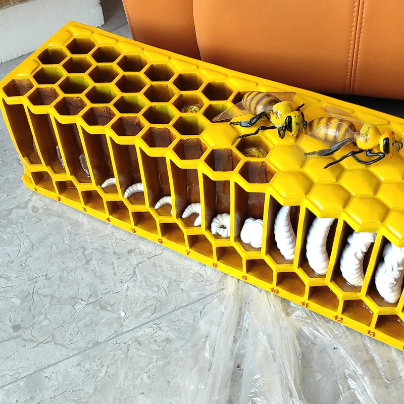 Große Bienen-Lebenszyklus-Form, Bienenzucht-Bildungs-Lehrform, GFK-Glasfaserverstärktes Kunststoffmaterial, Bienen-Lebenszyklus-Form