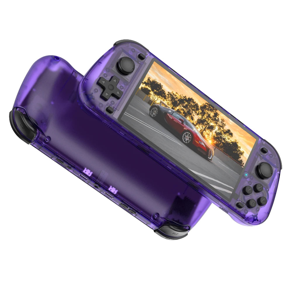 Retro Handheld Game Console R50S 5 Inch Large Screen Upgraded R36S Supports JELOS ARKOS ROCKNIX Multiple Emulators Portable Kids