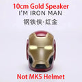 Neuer Iron Man Mk5-Helm Automatoc 1:1 Sprachsteuerung Avengers Mk7 Mk 5 Cosplay mit LED-Licht Elektronisches Schließen Ironman-Helm-Gif