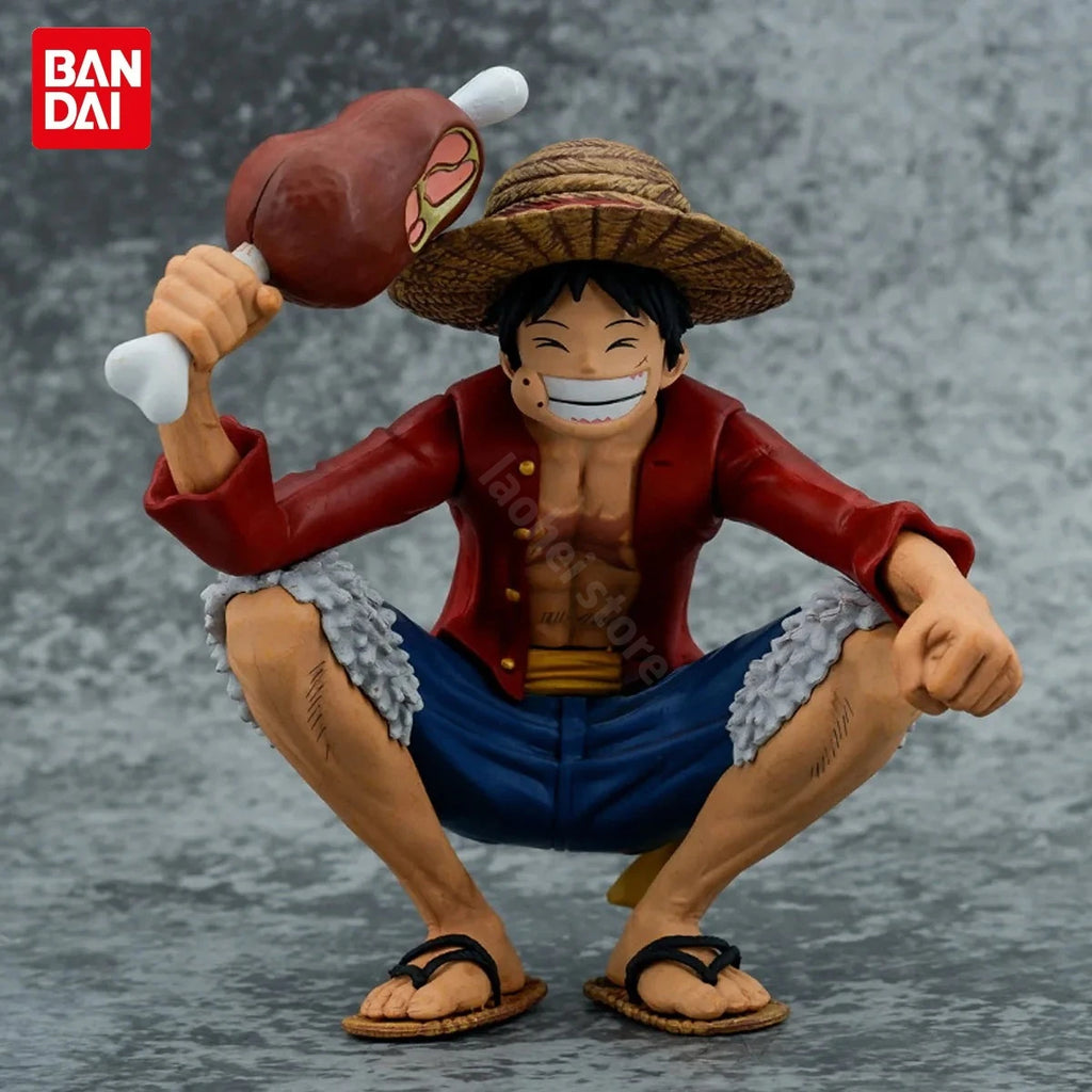 15cm One Piece Anime Figures Straw Hat Monkey D Luffy Action Figure Model Pvc Statue Doll Statue Model Collection Toys Gift
