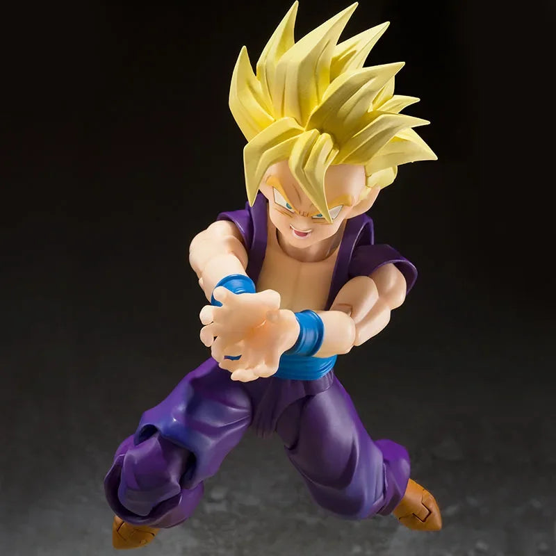 Auf Lager Bandai SHFiguarts Dragon Ball Shf Super Saiyan Son Gohan Der Kämpfer, der übertraf Actionfigur Sammlerspielzeug Geschenk