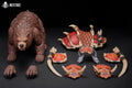 Metytoyz 34cm Horde Armor Giant Bear Mount Animal Model Kit Ornament Collectible Anime Peripheral Action Figure Gift Toy