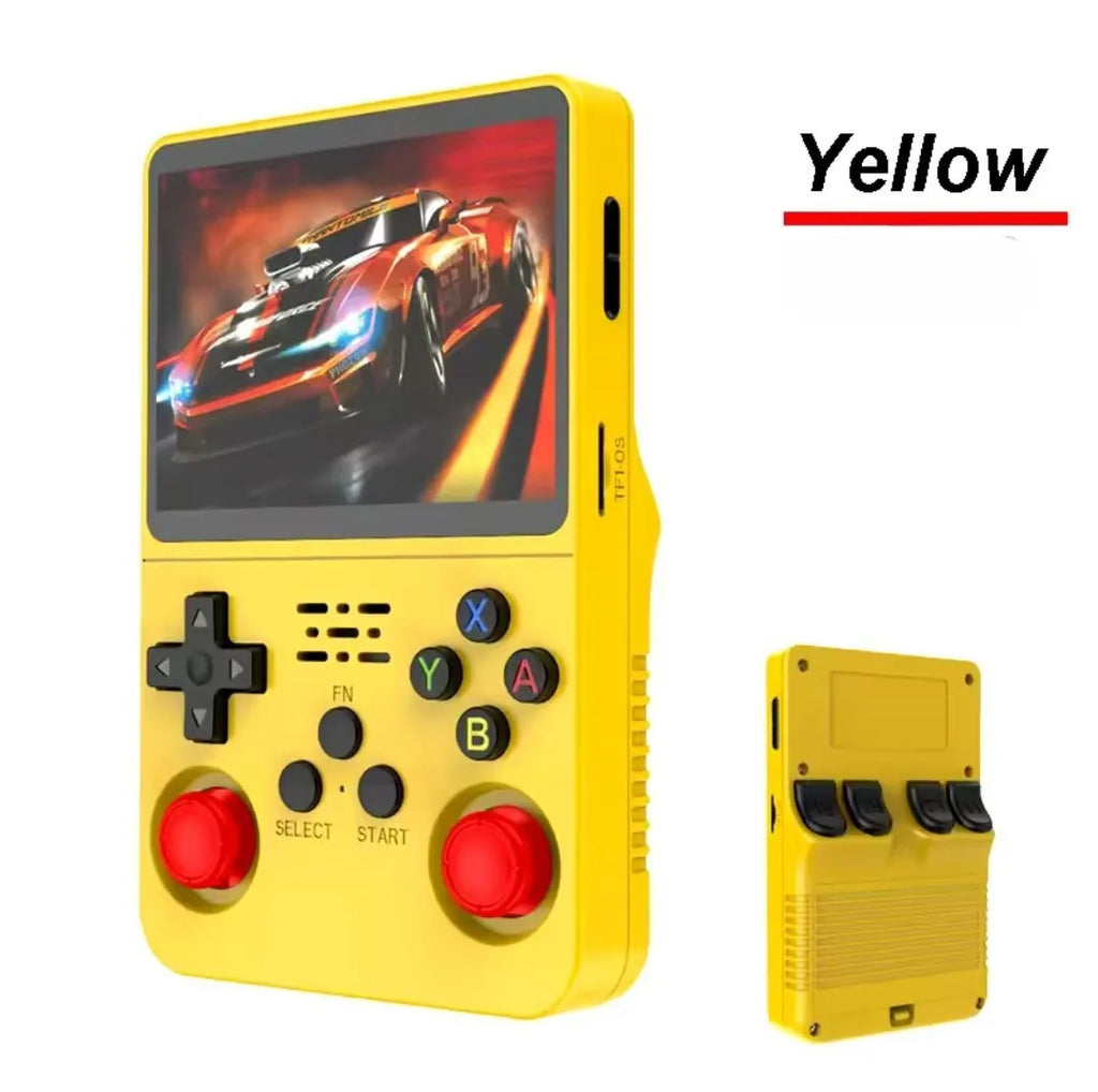 R36S Retro Handheld Video Game Console 3.5 Inch IPS Screen Storage 20000 Game Library Arkos Linux System Portable Pocket Player