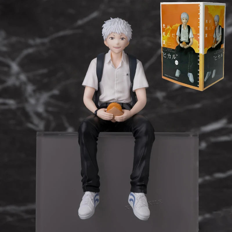 14cm Hikaru ga Shinda Natsu Tsujinaka Yoshiki Anime Figure The Summer Hikaru Died Indou Hikaru Action Figure Model Doll Toy Gift