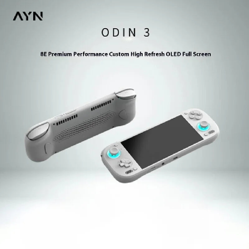 Sales AYN Odin 3 Game Console 6Inch 1080P 120Hz AMOLED Screen Game Console 8000mAh Customized Handheld Game Consoles Gamepad PC