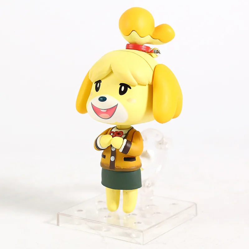Animals New Horizons 386 Shizue Action Figure Toy PVC Q Version Collection Model Gift for Children