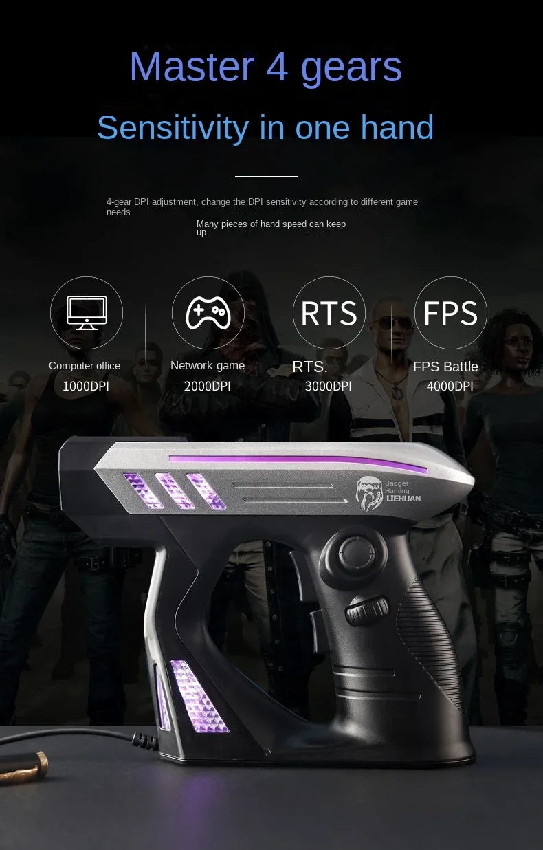 Vertikale Maus Spiel Ergonomische E-sports Gaming Schießen Maus Personalisierte Maus 3d Wettbewerbsfähigen Dreidimensionale Spezielle-geformte