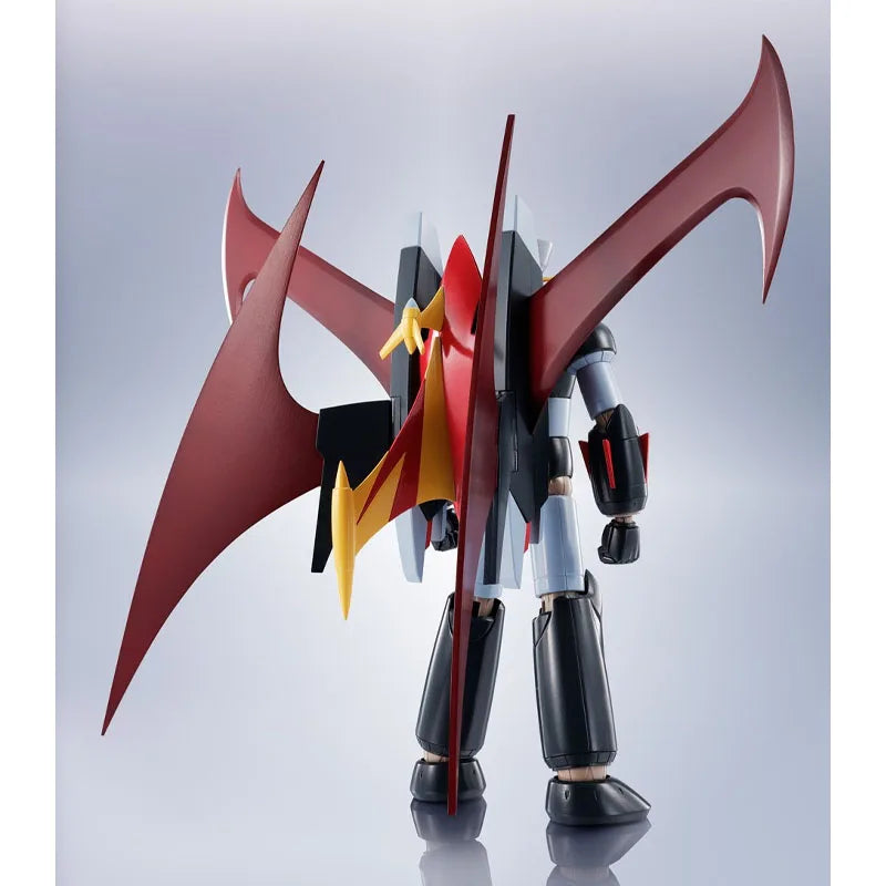 In Stock Genuine Bandai Robot Spirits Model Kit Mazinger X Jet Scrander Anime Action Figure Collection Finished Model Toys Gifts