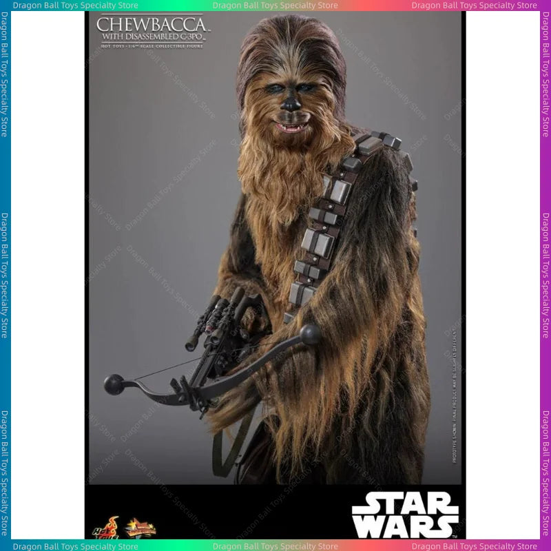 【In Stock】HOTTOYS HT 1/6 MMS766 Star Wars:Episode V—The Empire Strikes Back CHEWBACCA with Disassembled C-3po Action Figure Toy