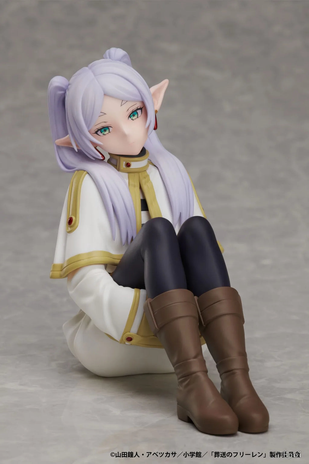 11CM Anime Sousou no Frieren Frieren Noodle Stopper Figure Desktop Decorate Anime Model Toy Gift Aciton Figure Collect 1/7 PVC