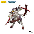 JOYTOY Warhammer 40K 1/18 Action Figure Tyranids  Hive Fleet Leviathan Tyranid Warrior with Boneswords Anime Military TOY