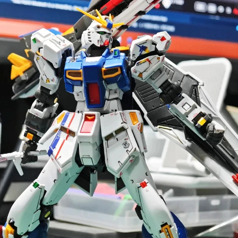 RG 1/144 RX-93ff V Fighter RG32B Assembly Model Kit Action Figure With Water Decals Desktop Deco Anime Toy Collectable Fans Gift