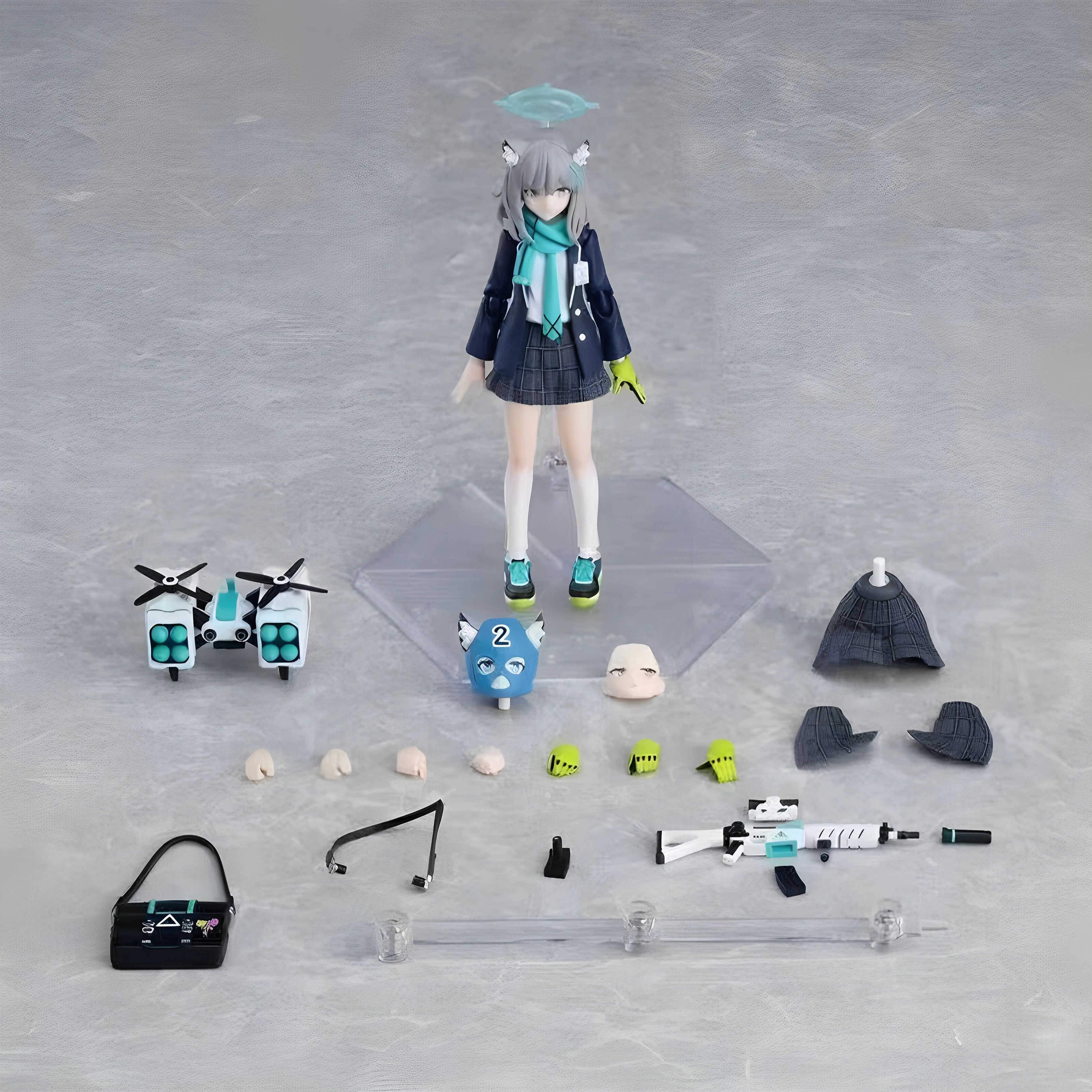 15cm Blue Archive Anime Figures Sunaookami Shiroko Action Figure model Doll Collection Toys Gifts