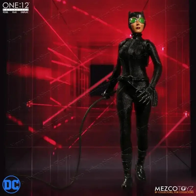 In Stock Original Mezco ONE:12 Catwoman Anime Action Figure Series PVC Model Gift Toy Collection