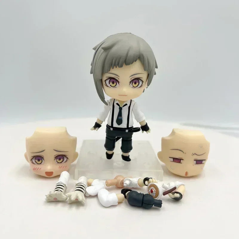 20cm Bungou Stray Dogs Nakahara Chuuya Anime Figure Dazai Osamu Action Figure Edogawa Rampo Figurine Collectible Model Doll Toys