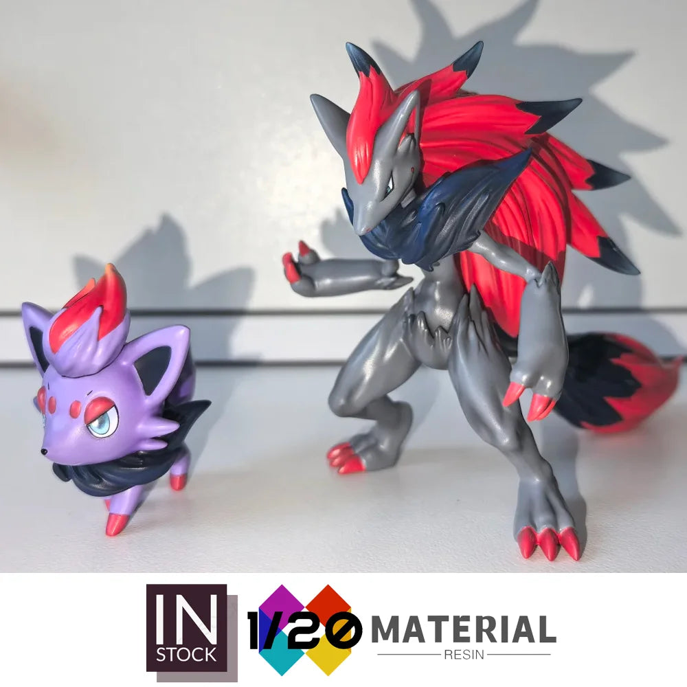 [In Stock]1/20 Resin Scale World [WONDER] - Zorua & Zoroark [Split RE-MENT]
