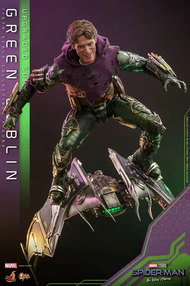 【MT】Hot Toys MMS674 Marvel Spider-Man: No Way Home GREEN GOBLIN Norman Osborn Upgraded Version 1/6 Action Figure Collection Toys