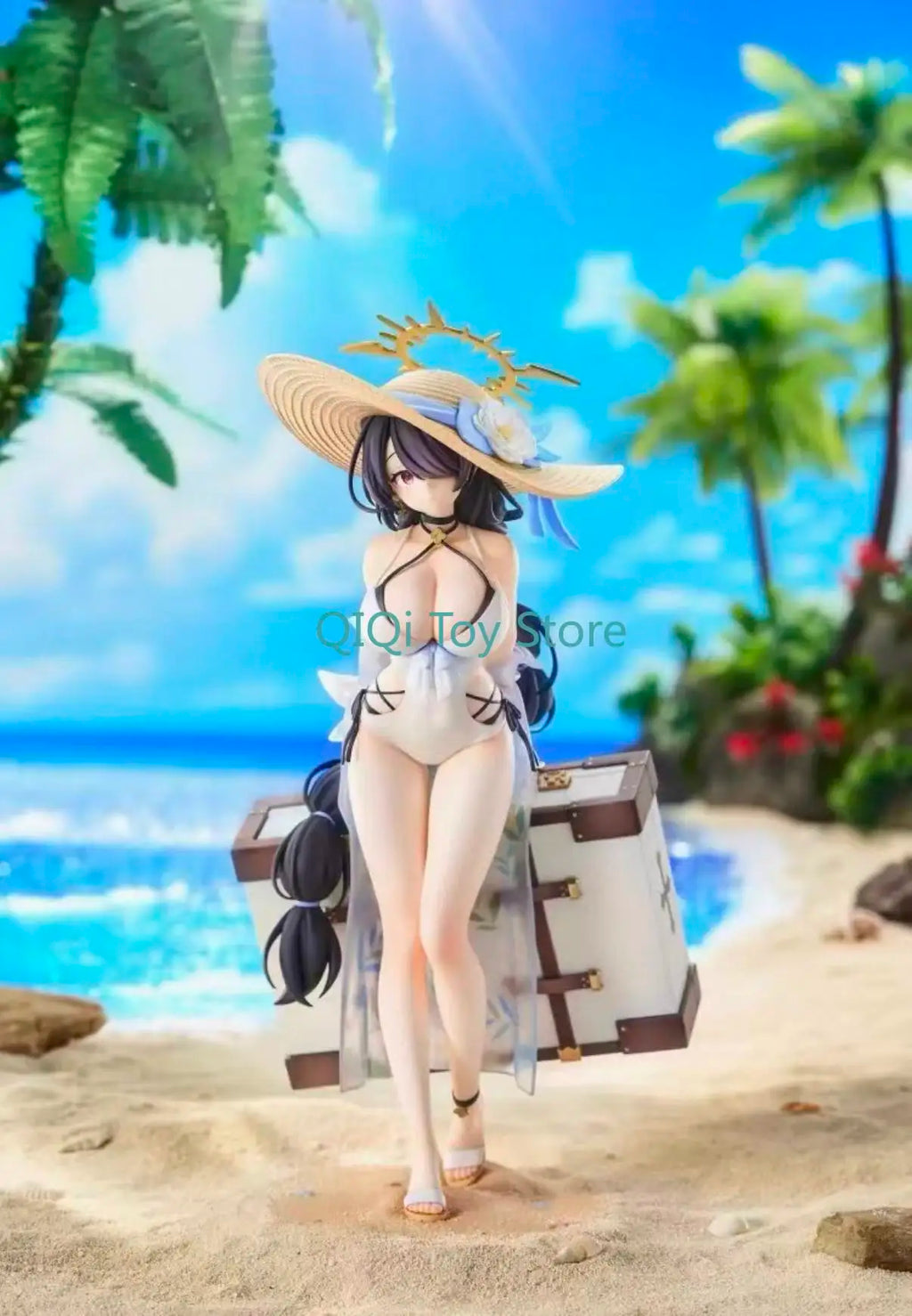 in stock Azure as a leaf to the sun, swimsuit hand-made  About 31cm high, 1/7 proportion PVC
