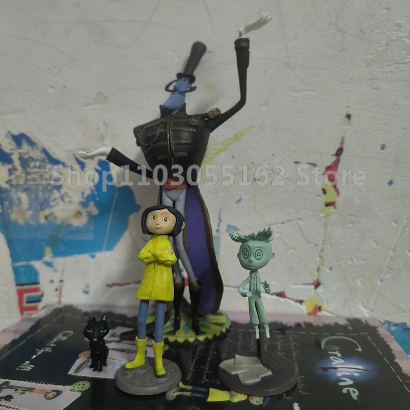 Mr. Jones‌ Ghost Father‌ Character Coraline & the Secret Door Action Figure Anime Coraline Charlie Jones‌ Figure Collection Toy
