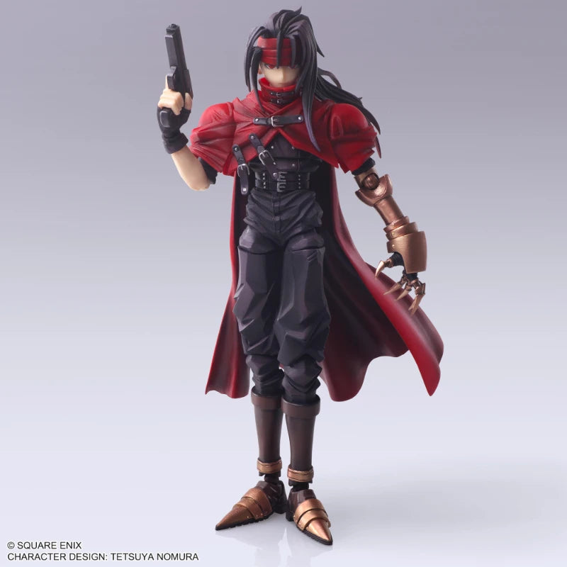 In Stock Square Enix Final Fantasy VII BRING ARTS Vincent Valentine Action Figure Anime Models Toy Doll Gift Hobby Collectible