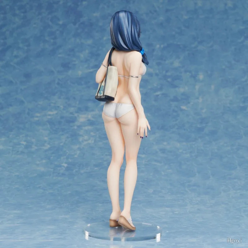 In Stock Original UnionCreative Myopic Sister Date-chan DATE Key Swimsuit Ver Anime Figures Anime Figures Collection Decoration