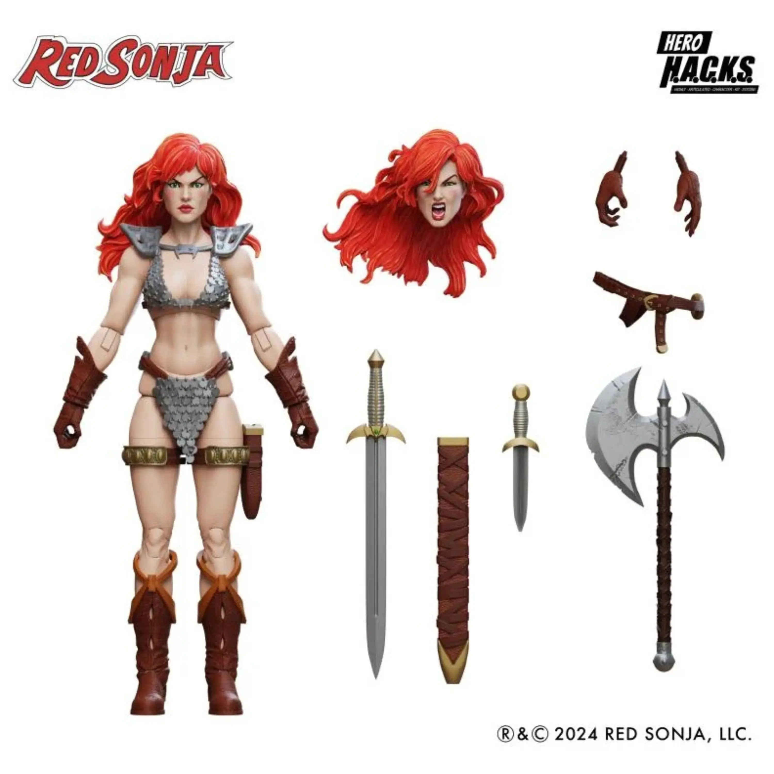In stock Boss Strike 1/18 Deluxe Edition Red Sonia Action Doll Toy Collection Gift