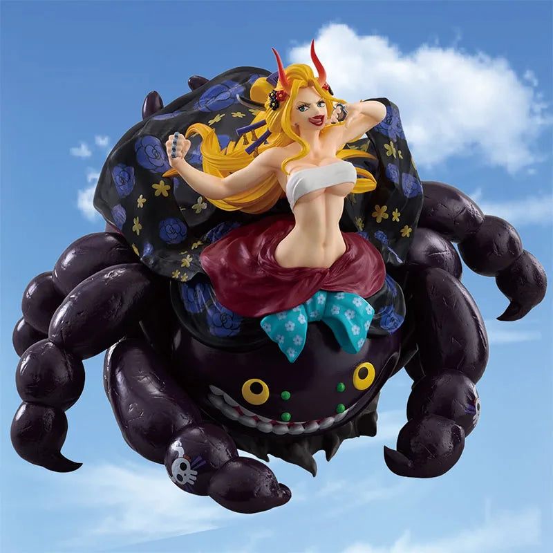 Hot Sale Ichibansho One Piece EX Vol 3 D Prize Black Maria Tamashii Gokou Jizou Figure 16cm PVC Original Gifts Toys Model Kawaii