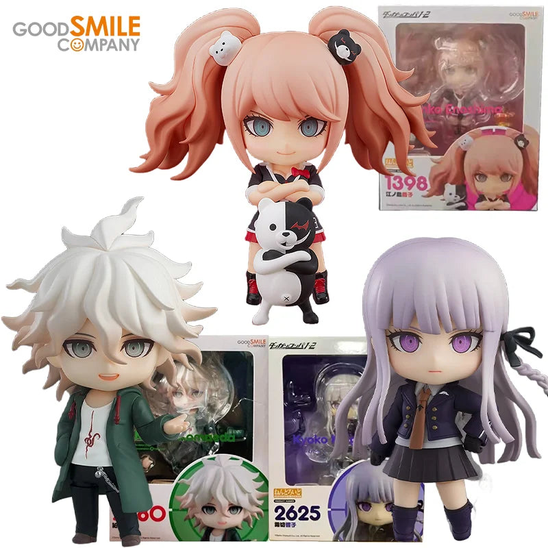 GSC NENDOROID Junko Enoshima/Nagito Komaeda/Kirigiri Kyouko Action Figures Danganronpa Anime Model Kit Toy for Boys Original Box