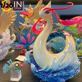 [In Stock] 1/20 Scale World Resin Figure [ZXZ] - Feebas & Milotic