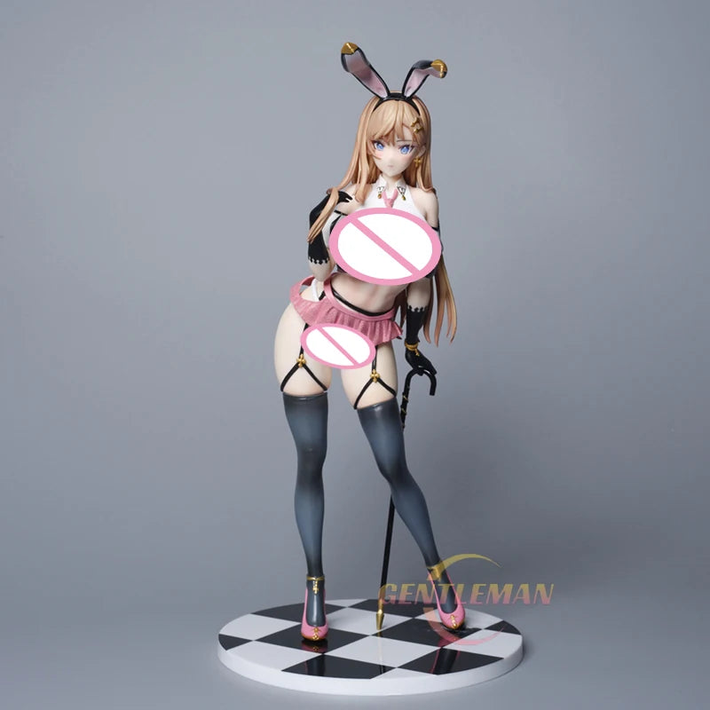 Native Pink Cat Mataro 1/6 PVC Action Figure - Adult Collection Sexy Anime Girl Gal Bunny Original Character Model Doll Gift