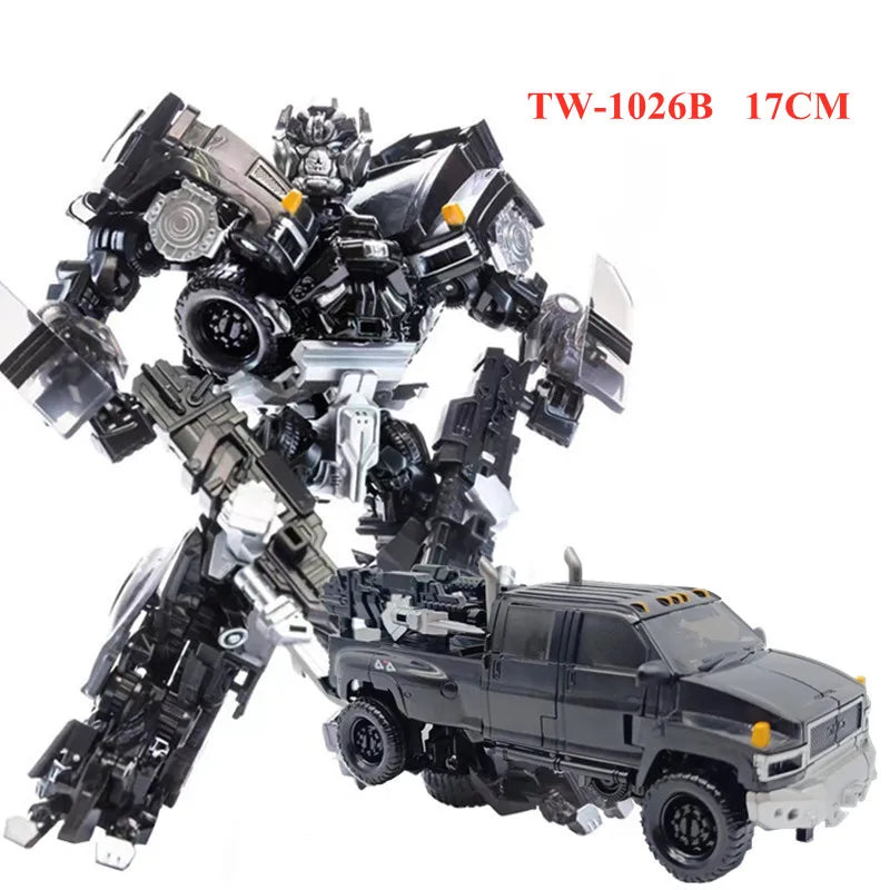 BAIWEI New 16.5CM Transformation Toys Car Robot Anime Action Figures Truck Model Classic for kids Gift Brinquedos SS44  TW-1025B