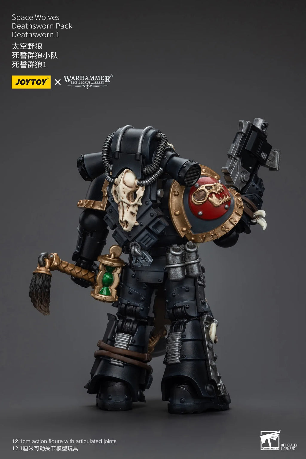 Joytoy Warhammer 1/18 Action Figures Space Wolves Deathsworn Pack Deathsworn 1 Model Toy Boy Gifts 3.75inch