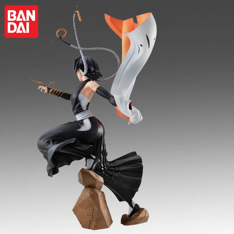 In Stock Bandai Original Megahouse Bleach Soi Fon Action Figure Model Doll Brand New Boxed Anime Characters Toys Model Garage
