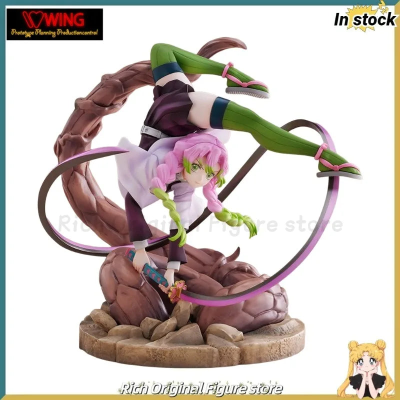 【In Stock】Original WING Demon Slayer: Kimetsu No Yaiba Kanroji Mitsuri 1/8 Scale Anime Figure