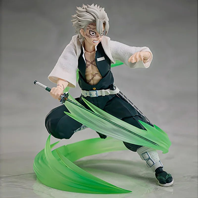 ANIPLEX BUZZmod. Demon Slayer Kimetsu No Yaiba SANEMI SHINAZUGAWA 1/12 Anime Doll Collection Ornaments Decoration Toy Model Gift