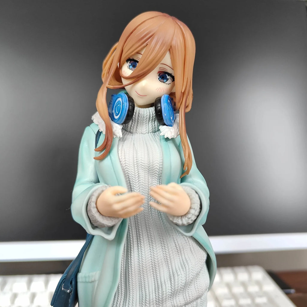 1/6 The Quintessential Quintuplets Miku Nakano Date Style Ver Scale PVC Action Figure Anime Figure Model Toys Doll Gift