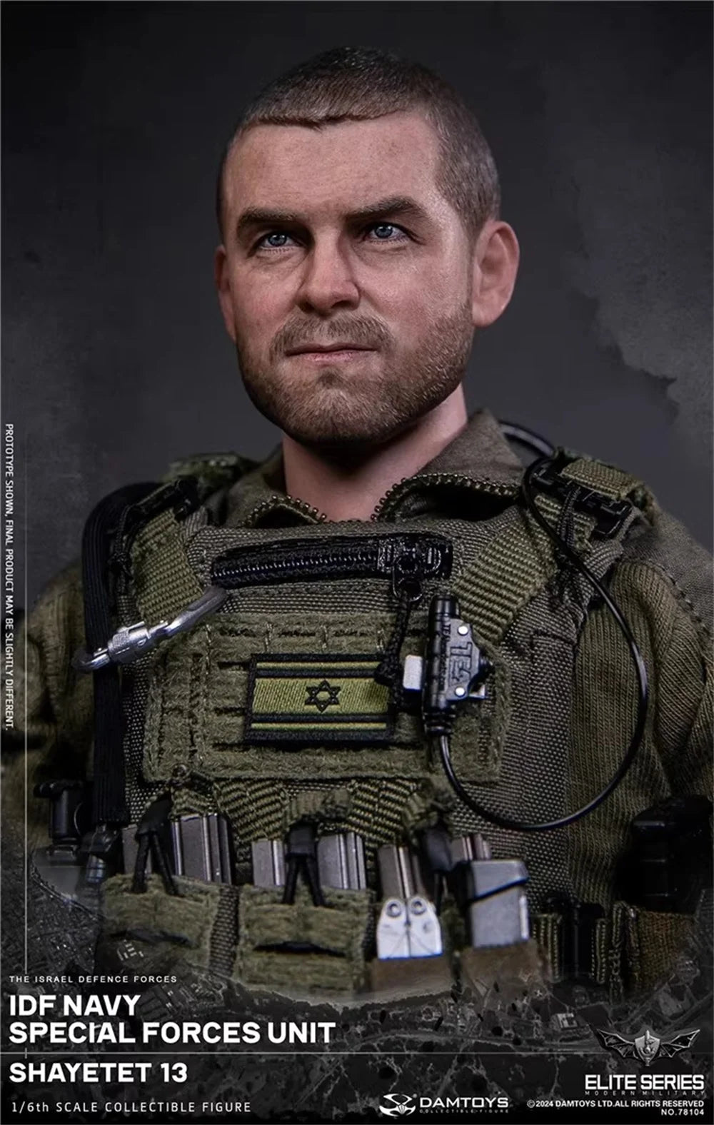 In Stock For Sale 1/6th DAMTOYS DAM 78104 Soldier Doll Full Set Moveable Action Figure Toys Model About 12" For Fans Collect