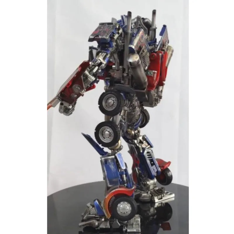 TOTOTOY BMB Custom Painted LS03 Battle Damaged Version Transformation Masterpiece OP Commander Action Figure Movie Model Car Toy
