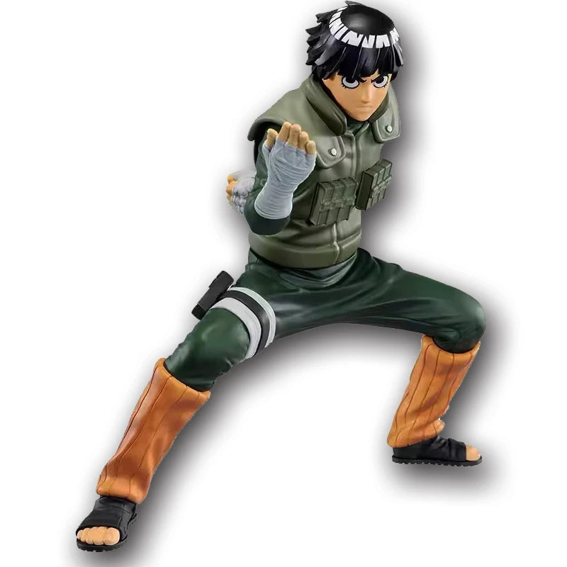 16 cm Naruto Anime Figur Rock Lee Hyuuga Hinata Roubu Doppellöwe Faustkampf Actionfigur Sammlung Modell Puppe Spielzeug Hobbie