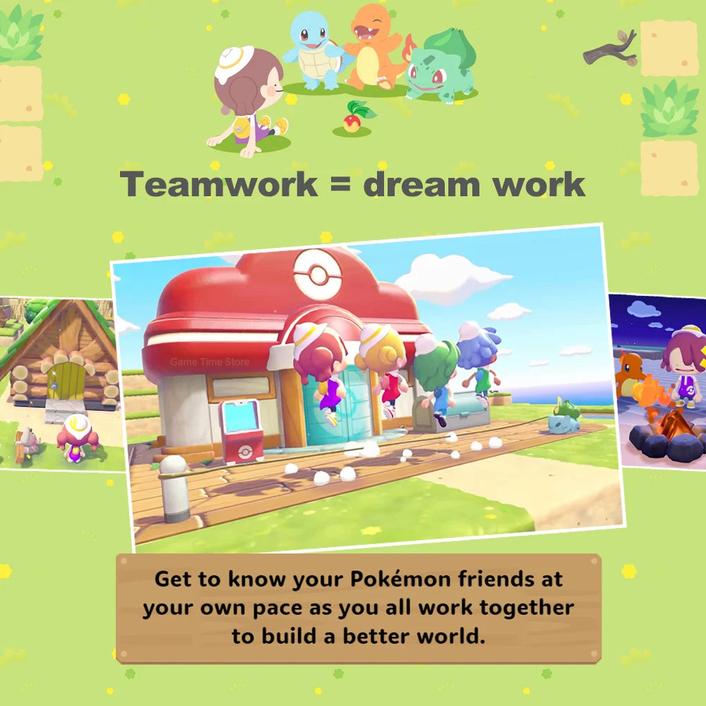 Pokemon Pokopia Nintendo Switch 2 Juegos Games Deals 100% New Original Physical Game Card Simulation Pokemon Game for Switch 2