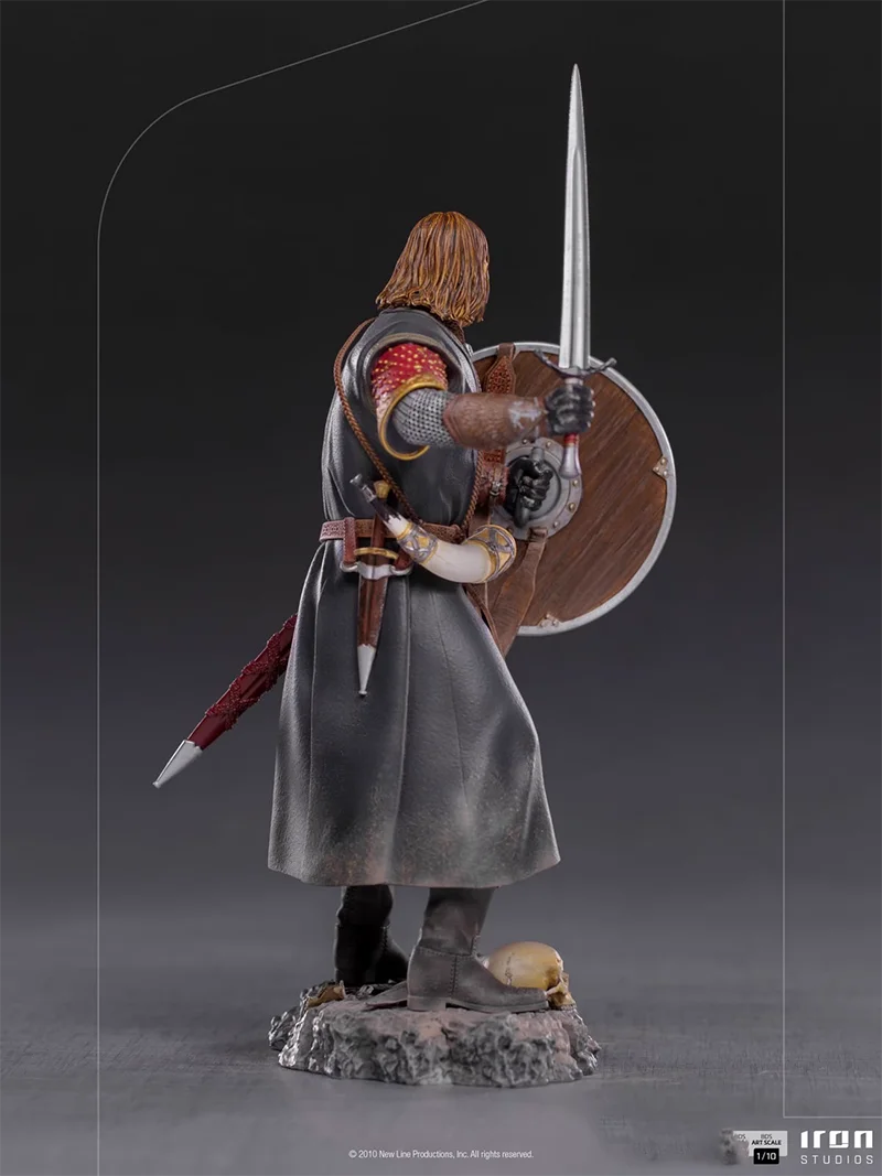 Original IRON STUDIOS 43321 1/10 Boromir Figure Model Toys9-inch Limited Edition Collectible Scenery Ornaments Gift