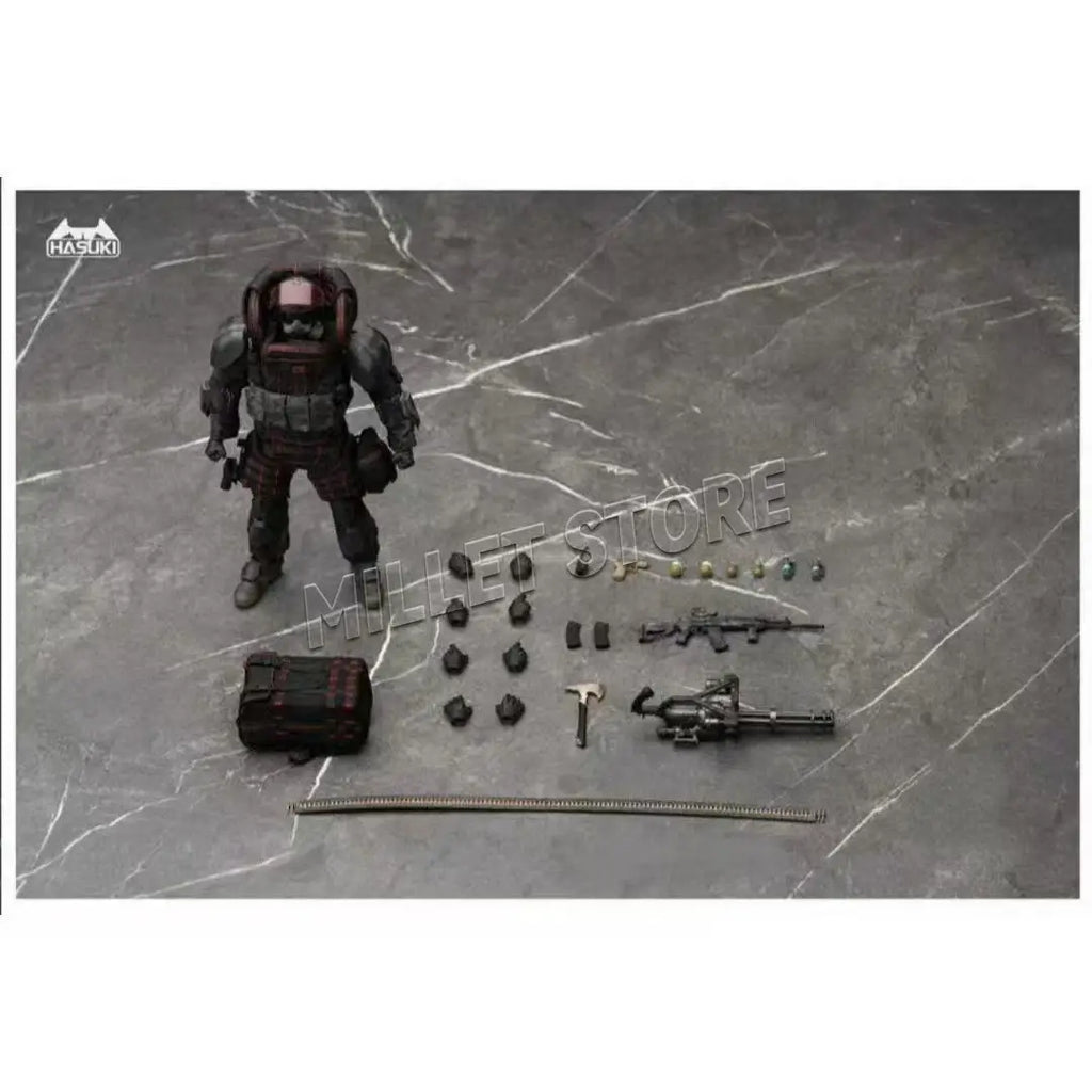 HASUKI Divine Cat Jump SALVO Series Black Ops SA-02 Venue Limited Edition 1/12  Anime Figure Model Collection Toy Gift