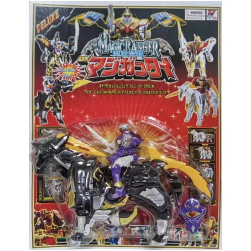 Mahou Sentai Magiranger Anime Figure Mahou Sentai Magiranger Ninja Sentai Kakuranger Action Figures Limited Model Toy Kids Gifts