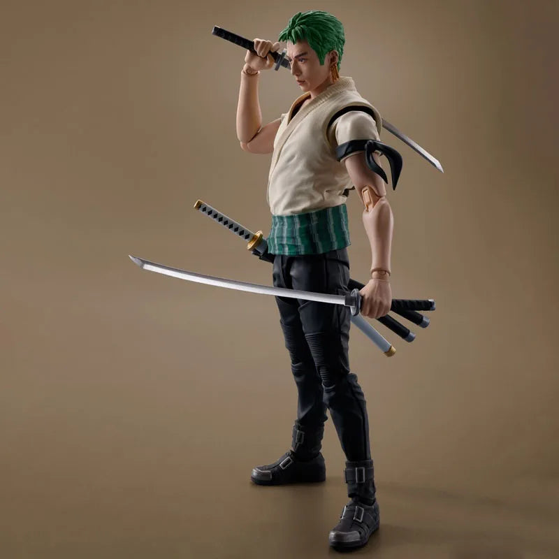 In Stock BANDAI Original Box S.H.Figuarts ONE Piece MONKEY D LUFFY RORONOA ZORO NAMI SHF Action Figure Model Toy Gift for Kids