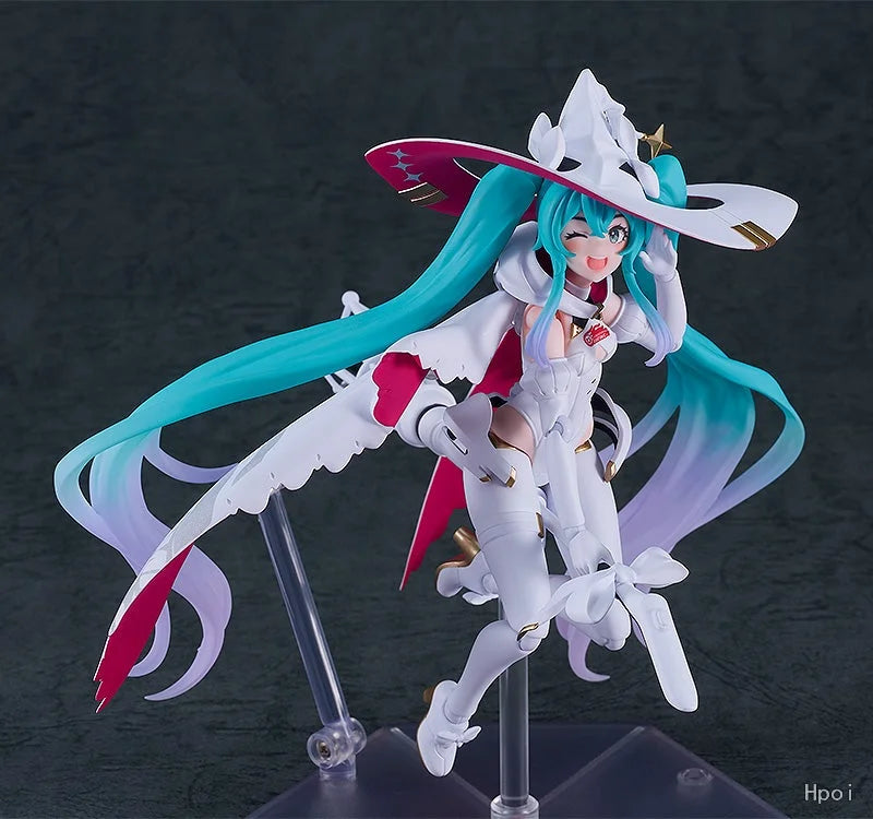 In stock GSC GSAS figma SP-171 Racing Miku 2024 Hatsune Miku Action Figures Anime Model Genuine Boxed Toy Gift