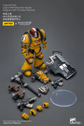 【SF】JOYTOY 1/18 Action Figure Imperial FistsLegion Mklll Breacher SquadSergeant with Thunder Hammer Model Toys Gifts Collection