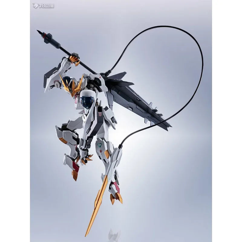 Bandai Gundam Model Kit Genuine Metal Robot Spirits ASW-G-08 Barbatos Lupus Rex Anime Action Figure Collection Finished Model