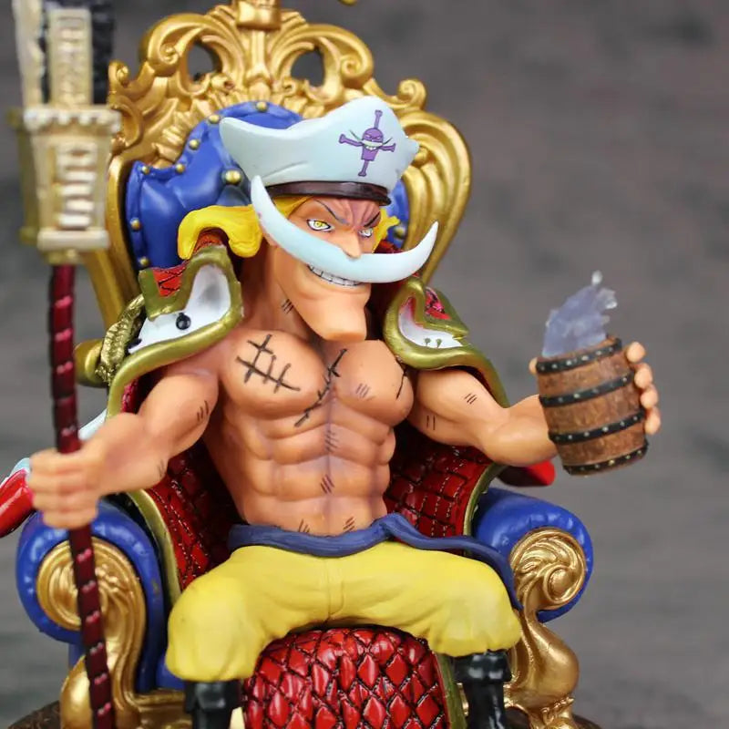 Anime One Piece White Beard Pirates Edward Newgate Battle Ver. GK PVC Action Figure Game Statue Collectible Model Toys Doll Gift