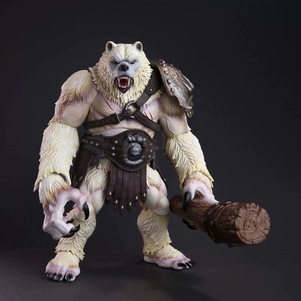 MemoryToys 1/10 Adventurer's World Berserker Bear Men Model Full Set 23cm Druid Animal Giant Panda Action Figure Toys Fans Gifts